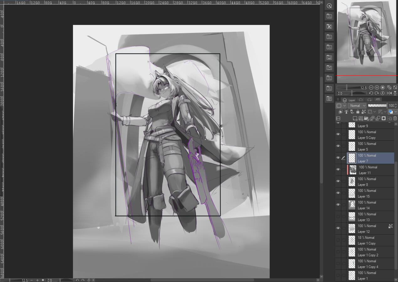 5. Map out values for lighting