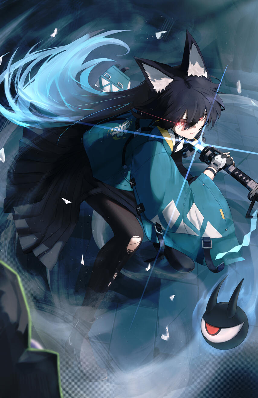 Miyabi Full Body | Detailed Background