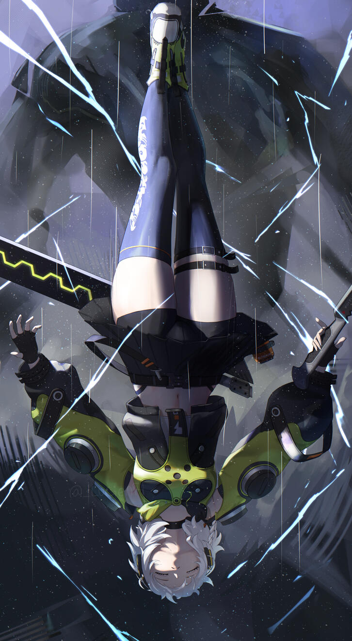 Anby Full Body | Detailed Background